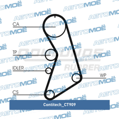 Ремень ГРМ CT909 Contitech (фото №1)