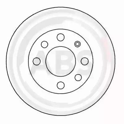 Диск тормозной передний 13" SOHC NEXIA/LANOS/AVEO 15770 ABS (фото №2)