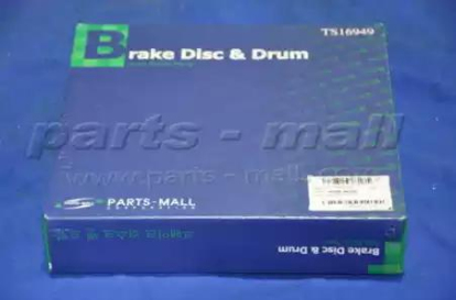 Диск тормозной передний PRA029 Parts Mall (фото №1)